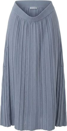 Malo Grey Cotton Women Womens Skirt
