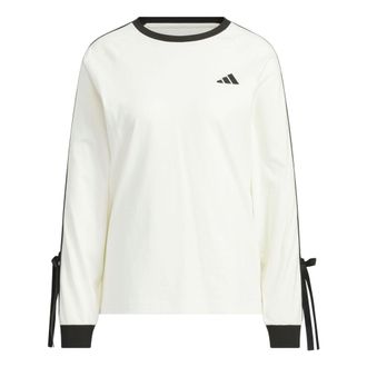 adidas (WMNS) adidas Dance Long Sleeve Top White Black KG3859