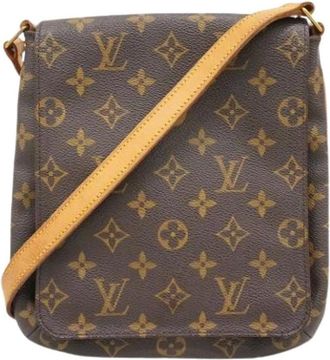 Louis Vuitton Pre-owned Cross Body Bags, female, Brown, Size: ONE SIZE Pre-owned Musette Salsa Shoulder Bag