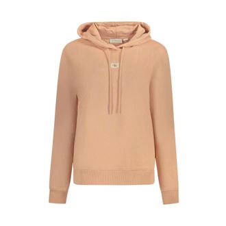 Calvin Klein Hoodies, female, Pink, XS, Rosa Cotton Jumper