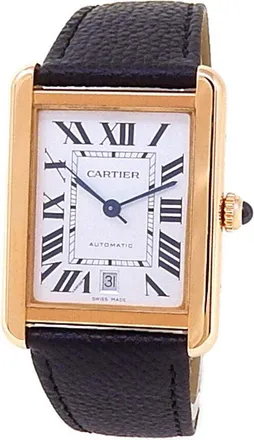 Cartier Pre-owned Cartier Tank Solo White Dial Mens Watch W5200026