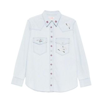 Filson Denim Shirts, female, Blue, Size: XS Denim Shirt