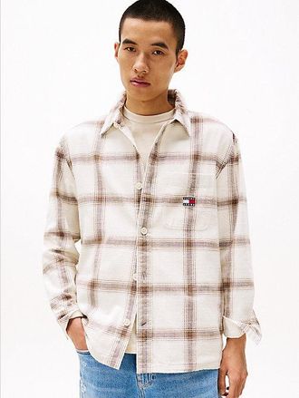Tommy Hilfiger Textured Check Overshirt