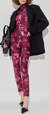 Versace Jeans Couture Fitted Jumpsuit, Womens, Pink