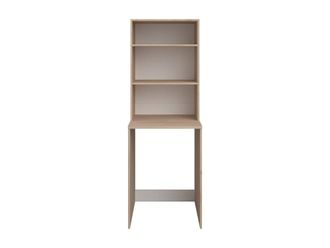VENTE-UNIQUE.COM Mueble para lavadora melamina color natural claro