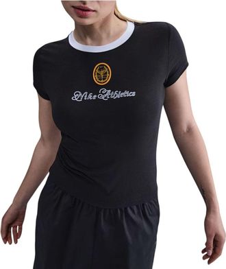 Nike (WMNS) Nike Sportswear Chill Knit Slim Cropped T-Shirt Black IH7802-010