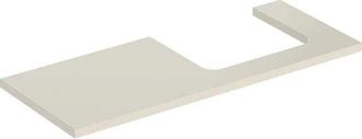 Keramag Keramag - Geberit One Placa De Lavabo, Recortable Derecha, 120x3x47 Cm