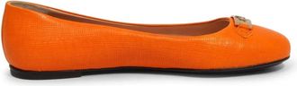 La Martina Ballerinas - Dames - Ballerinas - Oranje - 40 EU - Linnen - Schoenen