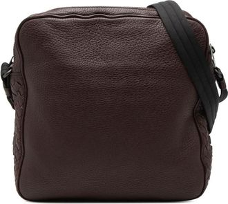 Bottega Veneta Pre-owned Bottega Veneta Intrecciato Trimmed Nappa Messenger Bag Ladies PS7I4WTMOSI8661G