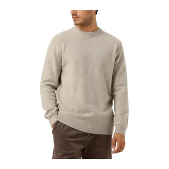 Profuomo Truien & Vesten, Heren, Groen, S, Groene Gebreide Trui Crew Neck