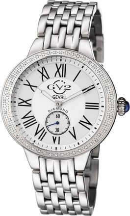 Gevril Group Astor Diamond Bezel Quartz Ladies Watch 9100
