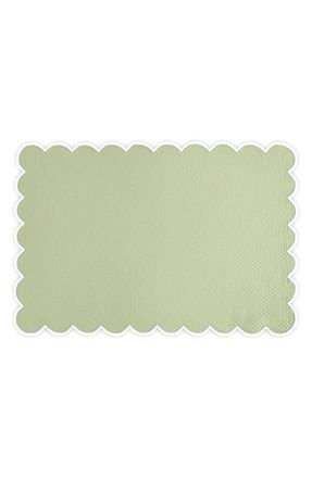 Matouk Savannah Gardens Set of 4 Placemats in Spring Green at Nordstrom
