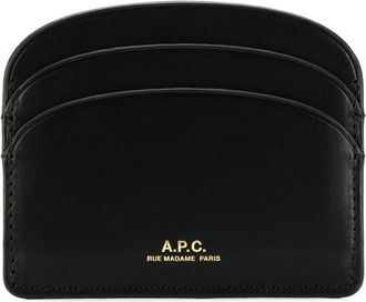 A.P.C. A. p.c. Logo-stamp Cardholder