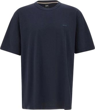 HUGO BOSS H Taut - Heren - T-shirts - Blauw - S - Tops