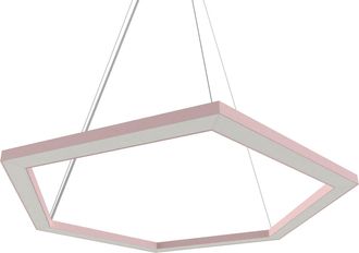 Lumicom Esagono L&aacute;mpara De Techo &Oslash;60 Monocolor Mate