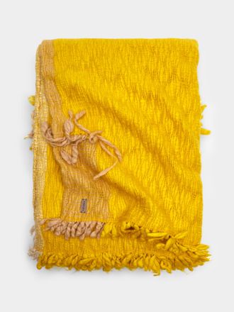 Norlha Nostalgia Tree Hand-Spun Yak Blanket (87in/2.2m)