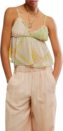 Free People Alix Print Camisole in Summer Combo at Nordstrom, Size X-Large