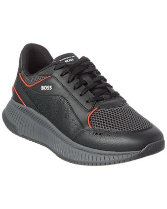 HUGO BOSS BOSS Hugo Boss TTNM Evo Leather Running Sneaker