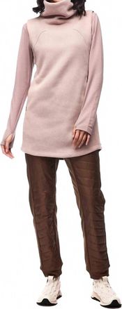 Indyeva Toga Tunic Top In Mink