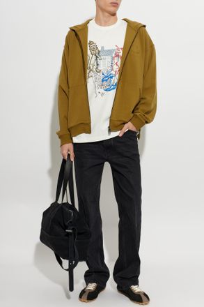 Paul Smith Zip-up Hoodie, Mens, Green
