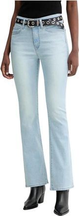 Levi's 725 High Rise Bootcut Jeans - Dames - Flared Jeans - Blauw - W29 L32 - Denim - Jeans