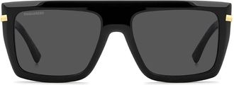 Dsquared2 Sunglasses Icon 0177/S 807 Ir Black/Grey Men