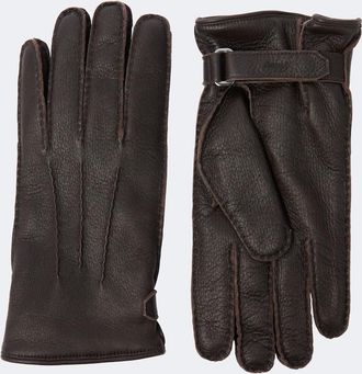Brioni Guantes de piel
