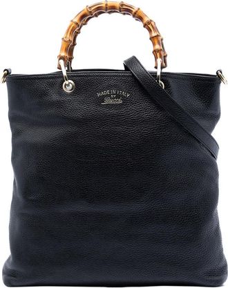 Gucci Pre-owned Gucci Tall Leather Bamboo Shopper Tote Ladies QQGMZR7IG0NBP94C