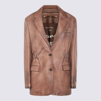 Golden Goose Brown Viscose Blazer