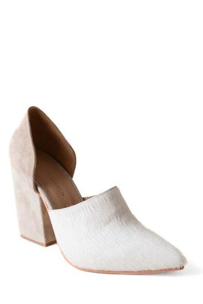 Huma Blanco Willa DOrsay Pump in White + Stone at Nordstrom, Size 37