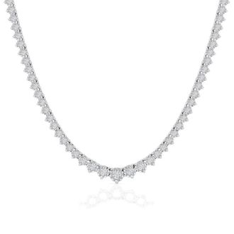 Grown Brilliance Riviera Necklace S925
