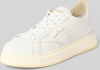 Woolrich Sneaker aus Leder mit Schn&uuml;rung Modell ARROW in Weiss, Gr&ouml;&szlig;e 40