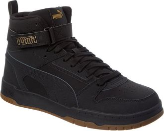 Puma Puma Rbd Game Buck Leather High-Top Sneaker