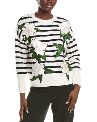 Oscar De La Renta Oscar De La Renta Wool Sweater