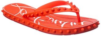 Christian Louboutin Super Loubi Rubber Flip Flop
