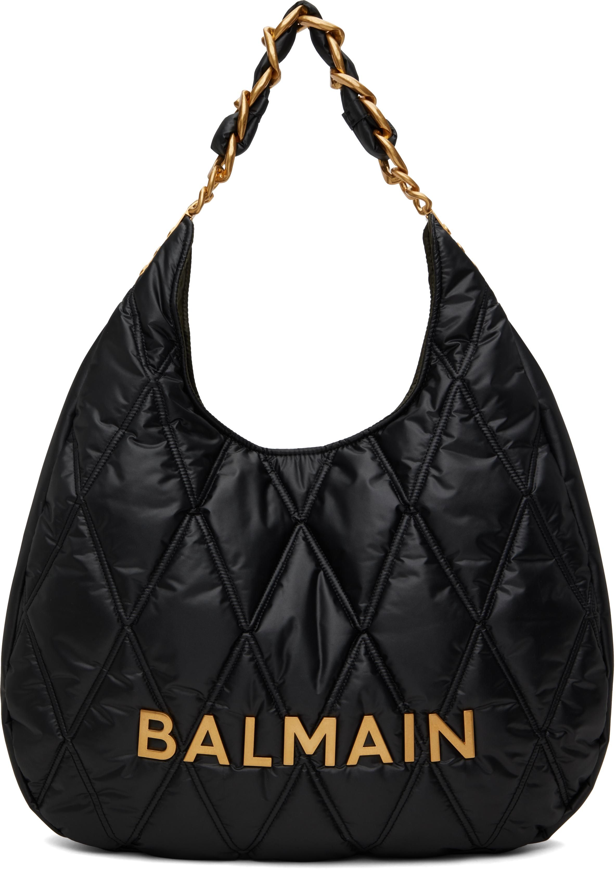 ハンドバッグ BALMAIN Woman Handbag Black DN1DA907LRHA 0PA Balmain Outlet: Handbag woman - Black | Balmain handbag