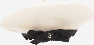 Patou Womens Hat, Wool, Cream