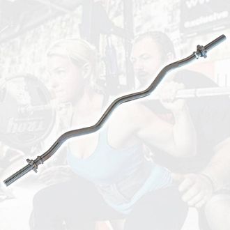 Trade Shop Ondulado Curvo Bilboard 150cm Roscado Prensa Francesa 25mm