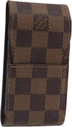 Louis Vuitton Pre-owned Accessories, female, Brown, Size: ONE SIZE Pre-owned Canvas Home-Office Bag