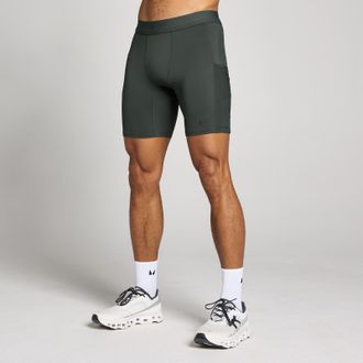 MyProtein Mallas cortas Hybrid con bolsillo para hombre de MP - Negro lavado - XS