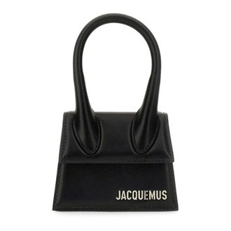 Jacquemus Le Chiquito Schoudertas - Dames - Tassen - Zwart - Maat: ONE Size Leer