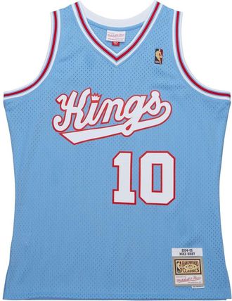 Mitchell & Ness x NBA Sacramento Kings 2004-05 HWC Swingman Jersey Mike Bibby 10 SMJY5664-SKI04MBICLBL