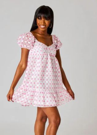 BuddyLove Diego Mini Dress In Pink