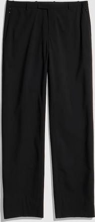 Gucci Technical Wool Blend Pants, Size 46, Black