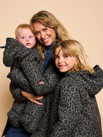 Envie de Fraise Wendbarer Kinder Parka khaki