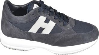 Hogan Interactive Sneakers - Heren - Sneakers - Blauw - 44 EU - Leer - Schoenen