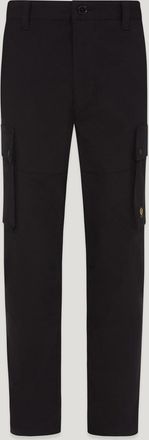Belstaff Cargo Route Uomo Twill Di Cotone Nero Eu 30