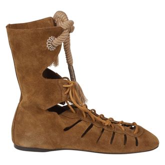Isabel Marant Lace-up Laarzen - Dames - Schoenen - Bruin - Maat: 36 EU