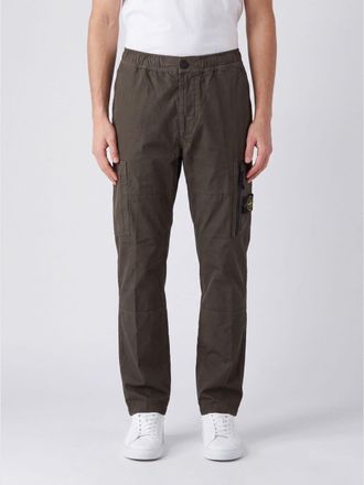 Stone Island Pants Men color Grey