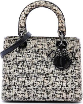 Dior Pre-owned Lady Dior - Dames - Vintage Handtas - Veelkleurig - ONE Size - Leer - Vintage